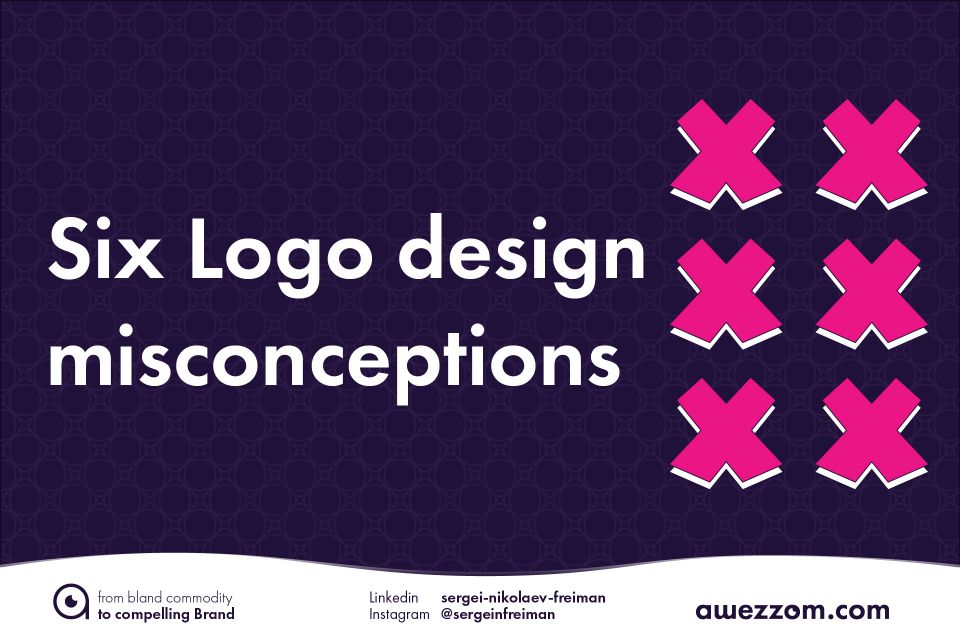 The six most common logo design misconceptions | awezzom Blog Post