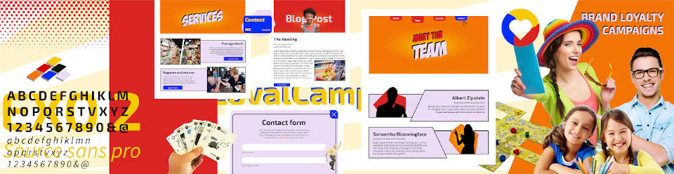 Loyalcamp design styleframe | awezzom